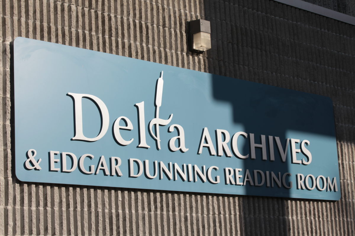 Delta Archives and Edgar Dunning Reading Room